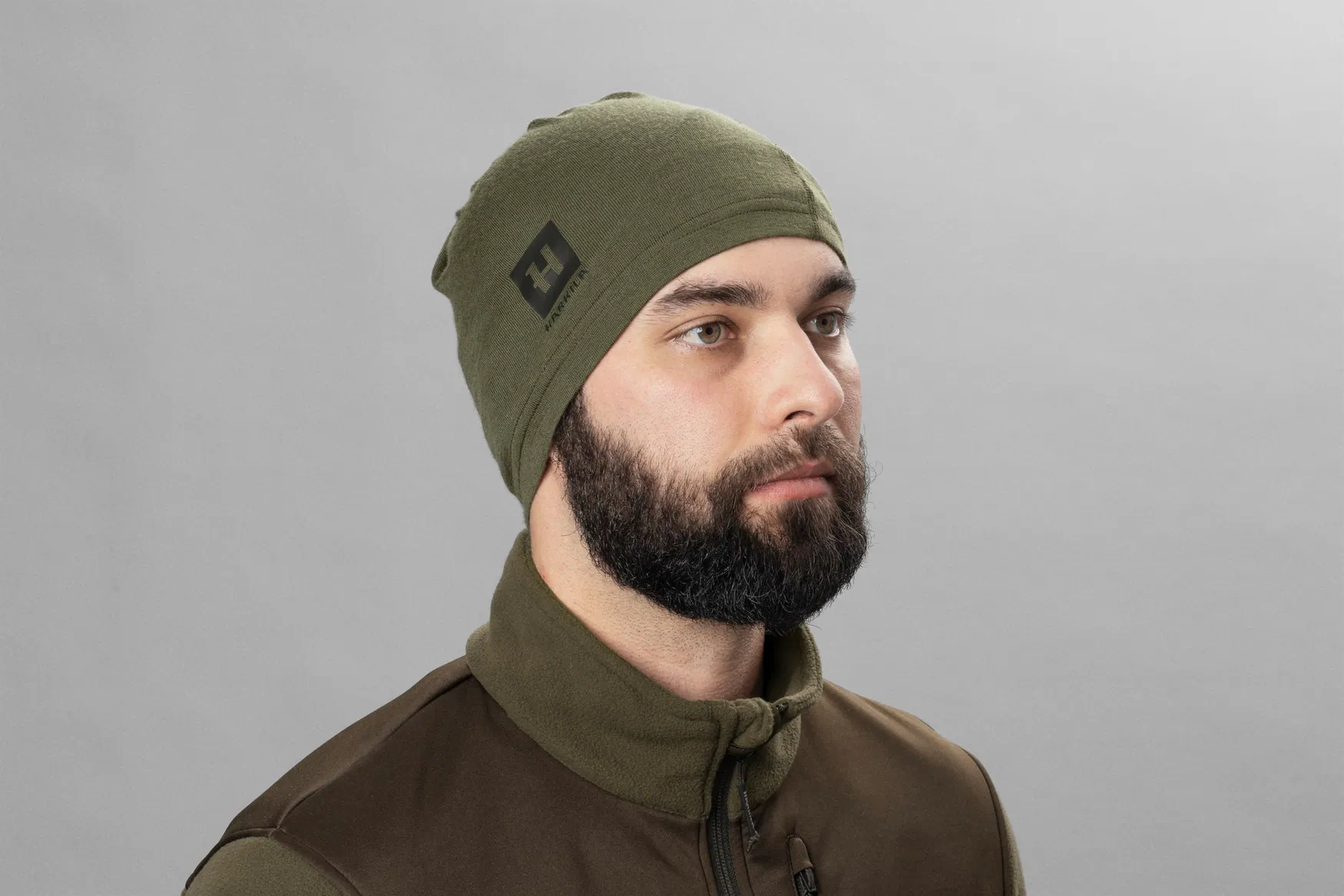 Harkila Base sal,boja dark olive, vel.one size – Harkila – Lovački Šal/Kravate/Tregeri/Rukavice – slika 2