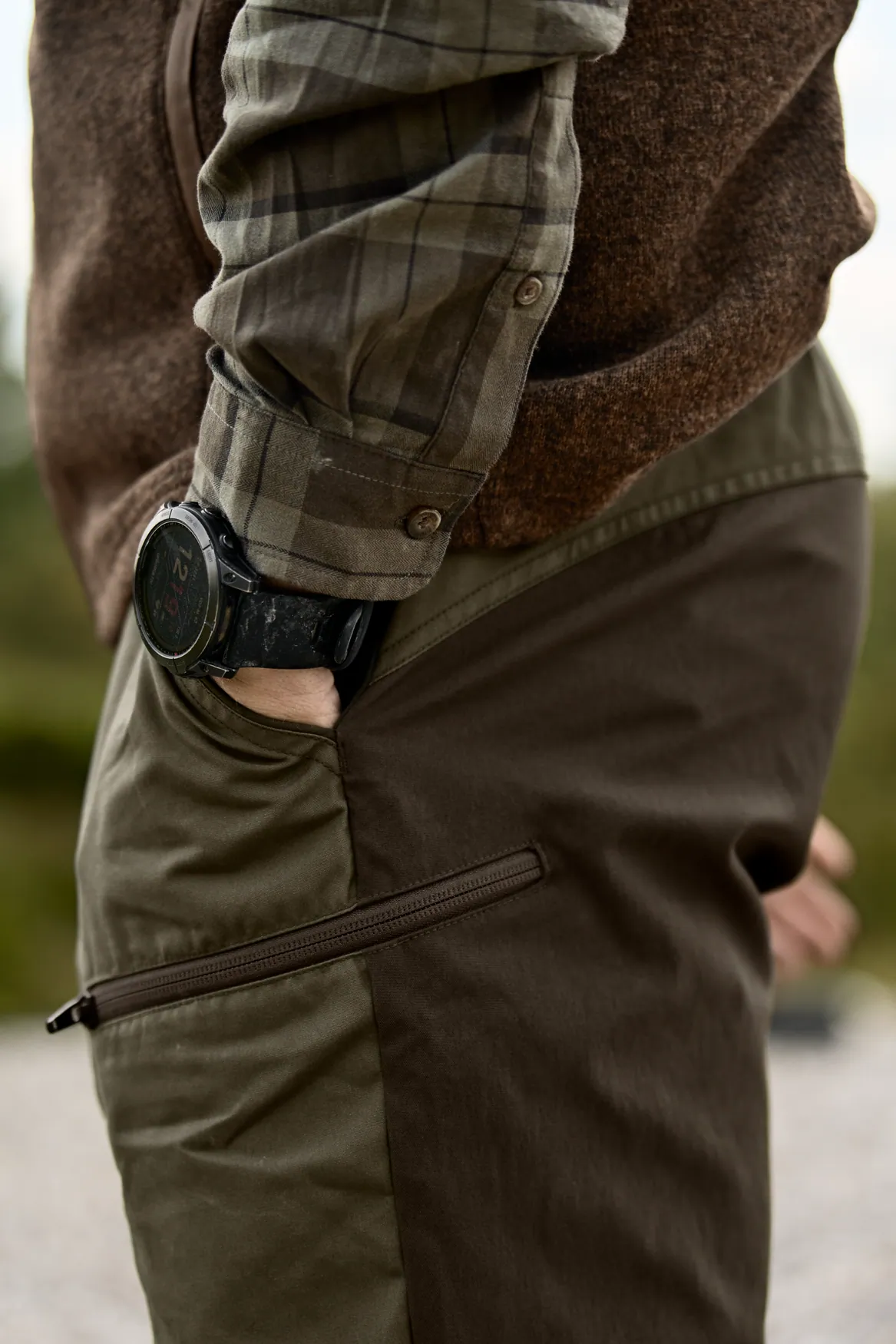 Harkila pantalone Fjell boja Shadow brown vel.58 – Harkila – Lovačke Pantalone – slika 8