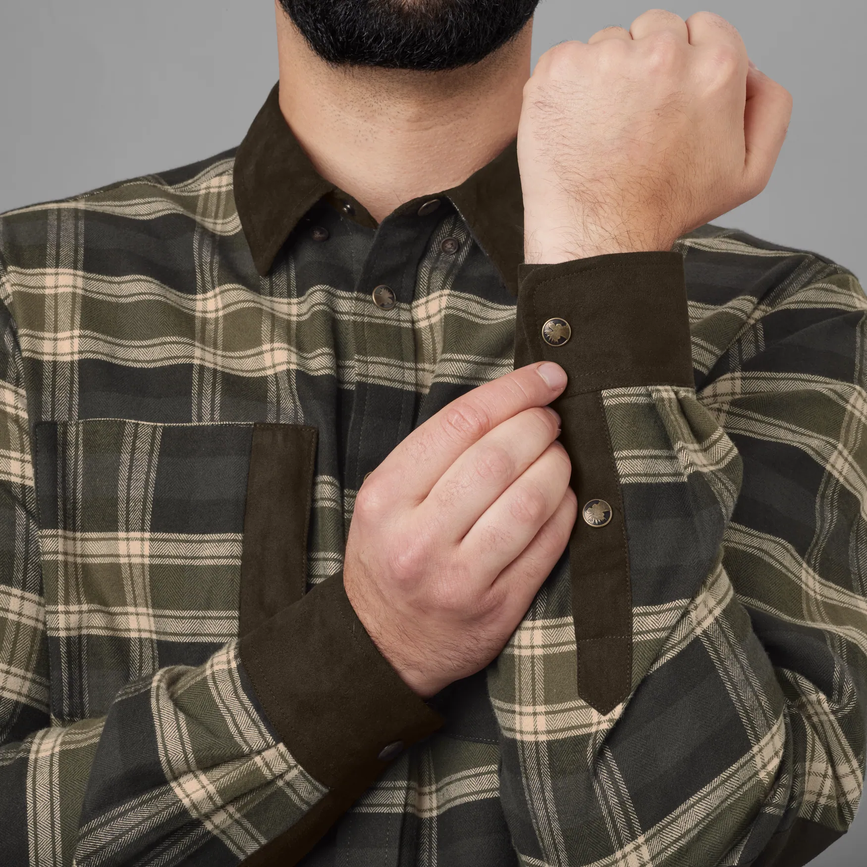 Harkila kosulja Aivak L/S boja braon, vel. 3XL – Harkila – Lovačke Košulje – slika 7