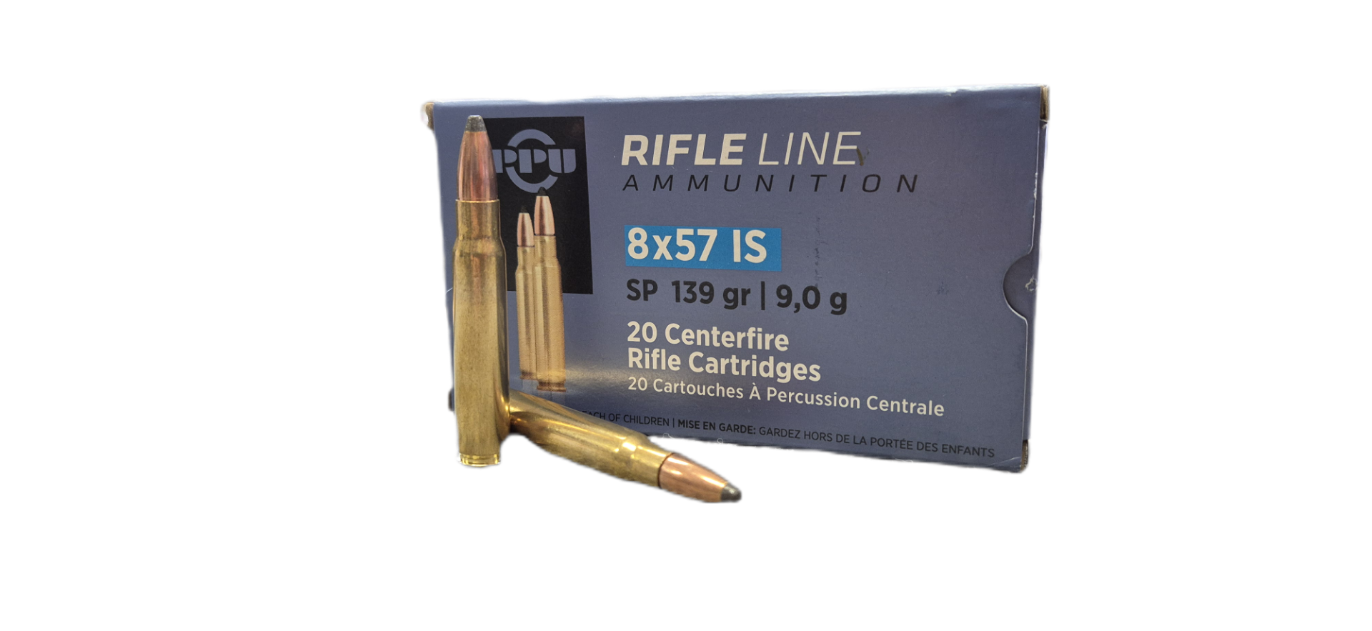 Karabinski metak 8x57 9g PPU – PPU