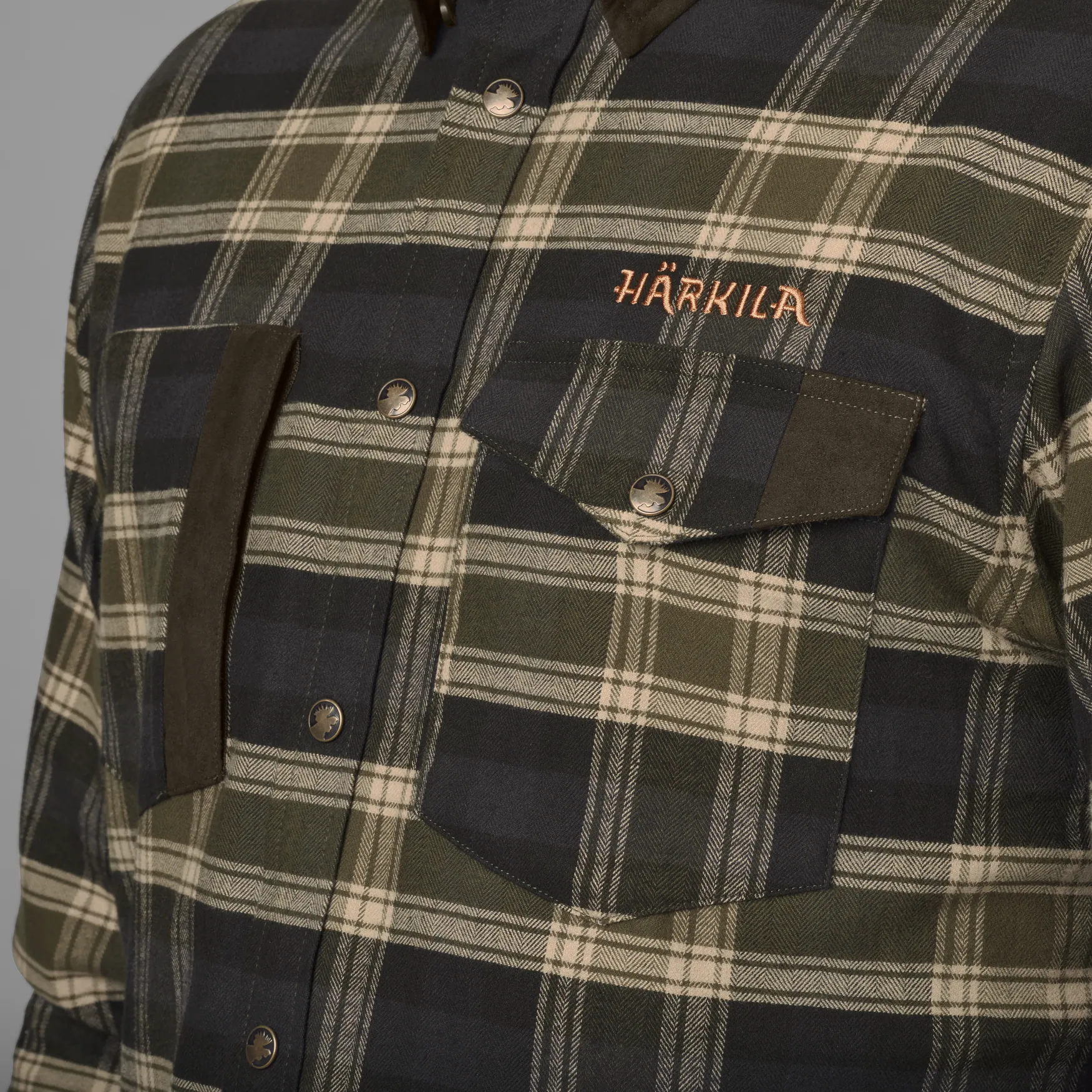 Harkila kosulja Aivak L/S boja braon, vel. 3XL – Harkila – Lovačke Košulje – slika 4