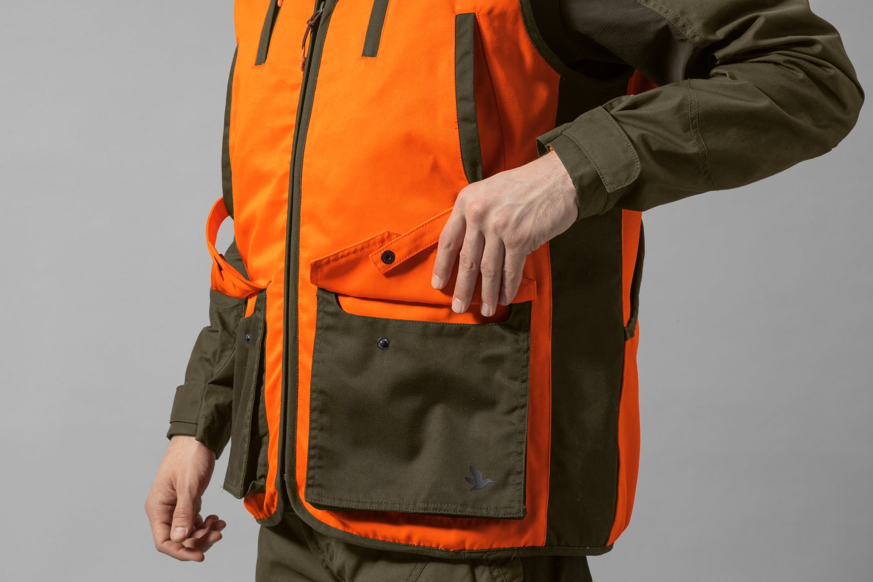 Seeland Travo prsluk Hi-vis, boja narandzasta, vel. L – Seeland – Lovački Prsluci – slika 5