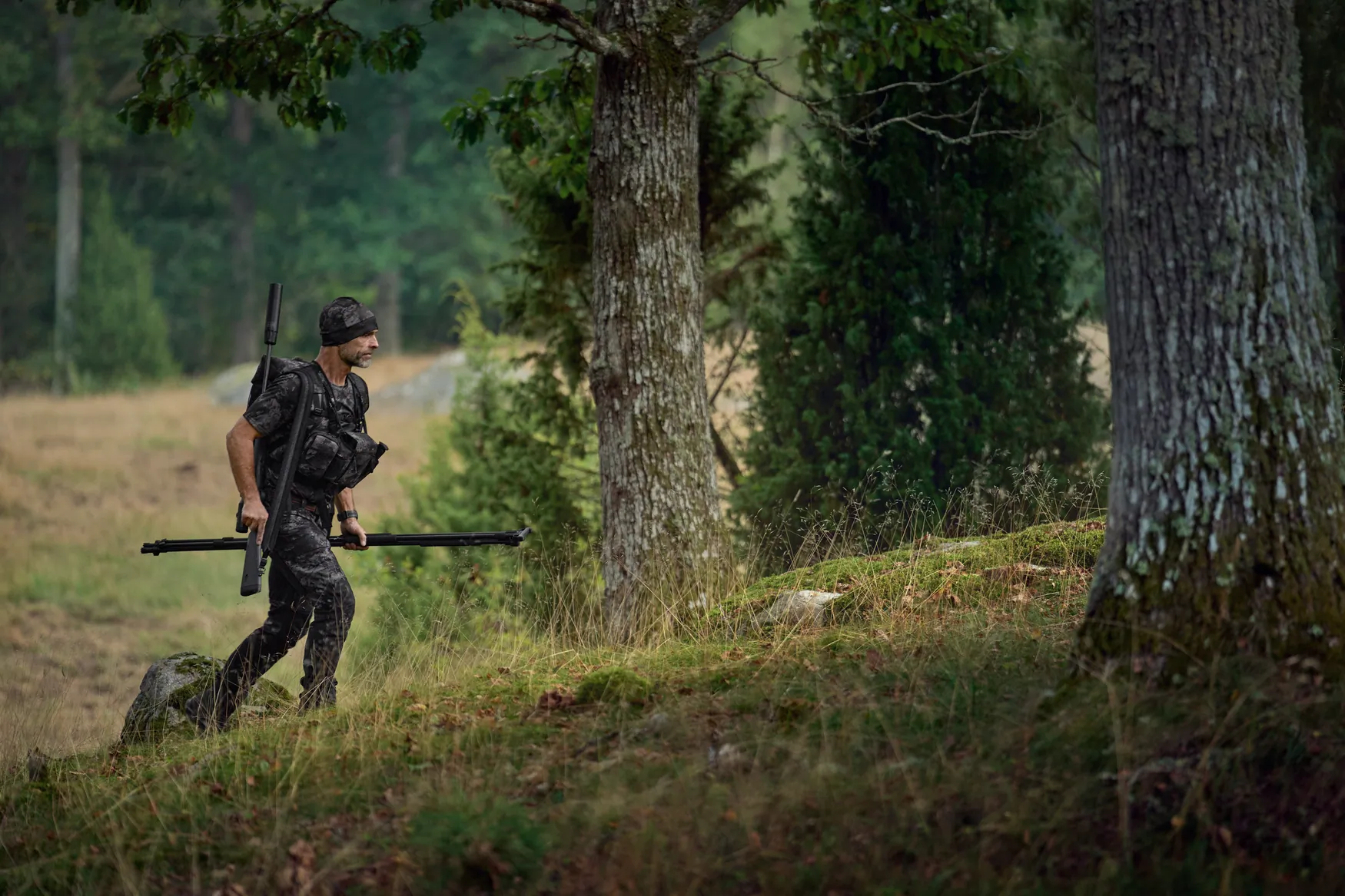 Harkila majca NOCTYX camo S/S AXIS MSP boja crna, vel.2XL – Harkila – Lovački Džemperi/Duksevi/Majice – slika 8