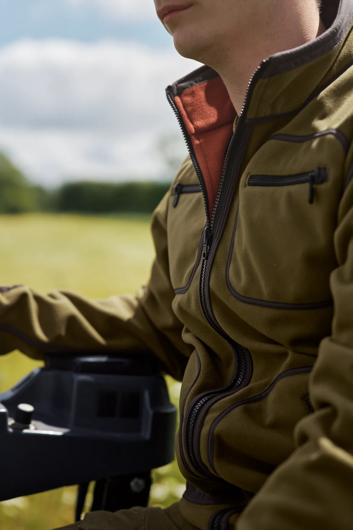 Harkila Kamko Fleece boja bronza/zelena vel.XL – Harkila – Lovačke Jakne/Kabanice – slika 3