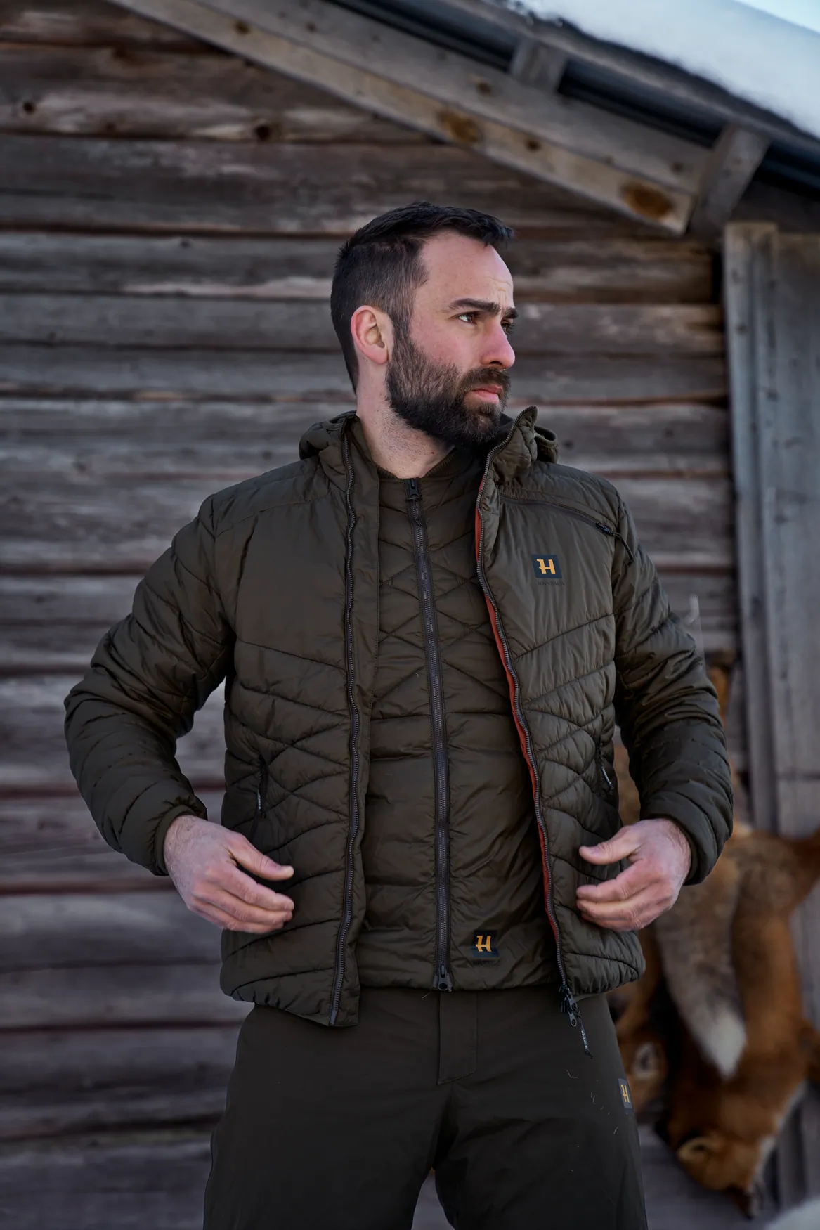 Harkila prsluk Logmar Insulated boja Willow green, vel.52 – Harkila – Lovački Prsluci – slika 9