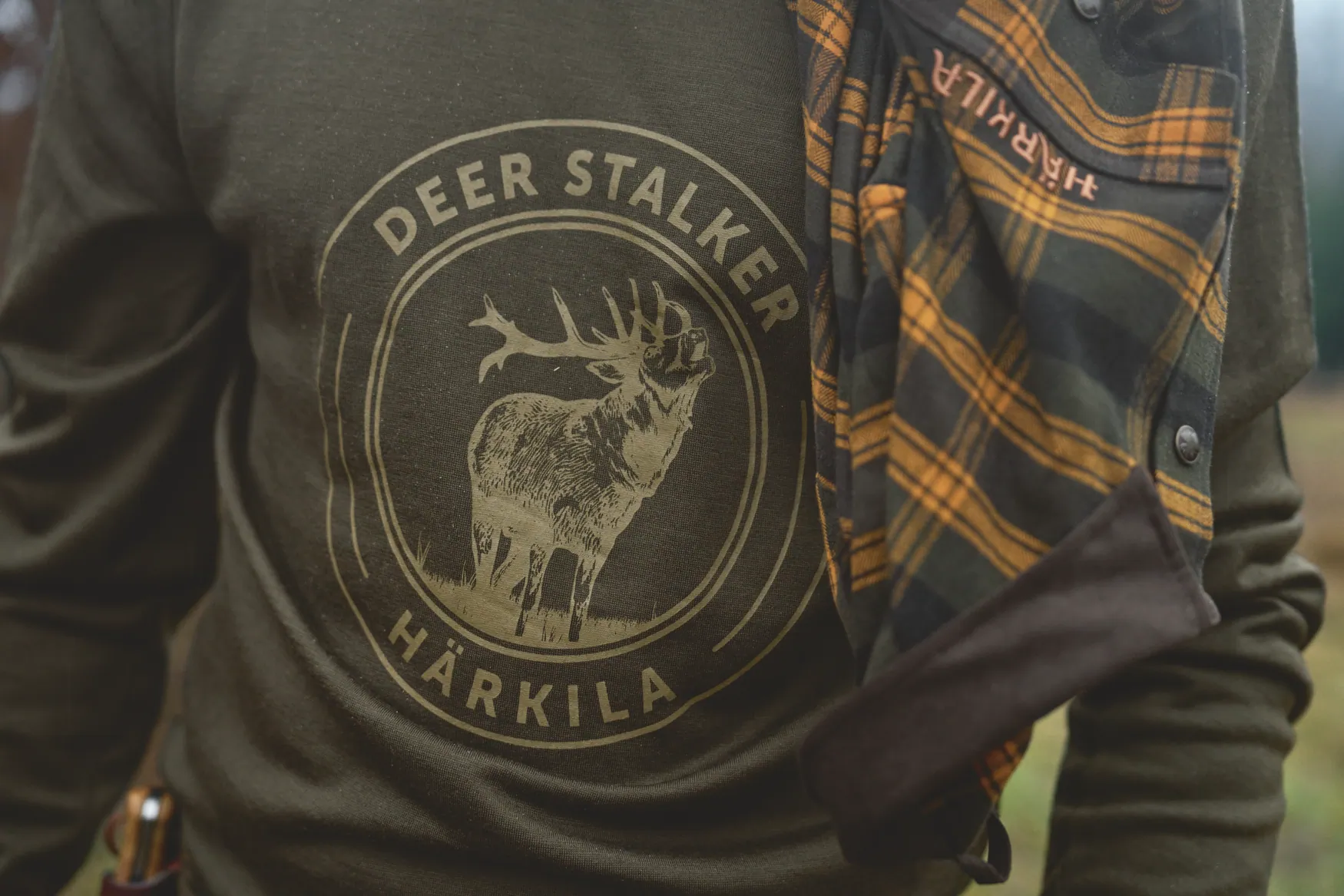 Harkila majca Game L/S boja zelena,vel.M – Harkila – Lovački Džemperi/Duksevi/Majice – slika 6