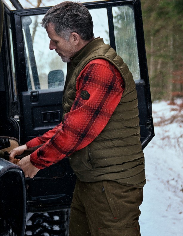 Harkila kosulja Driven Hunt boja Red/Black vel. 2XL – Harkila – Lovačke Košulje – slika 5