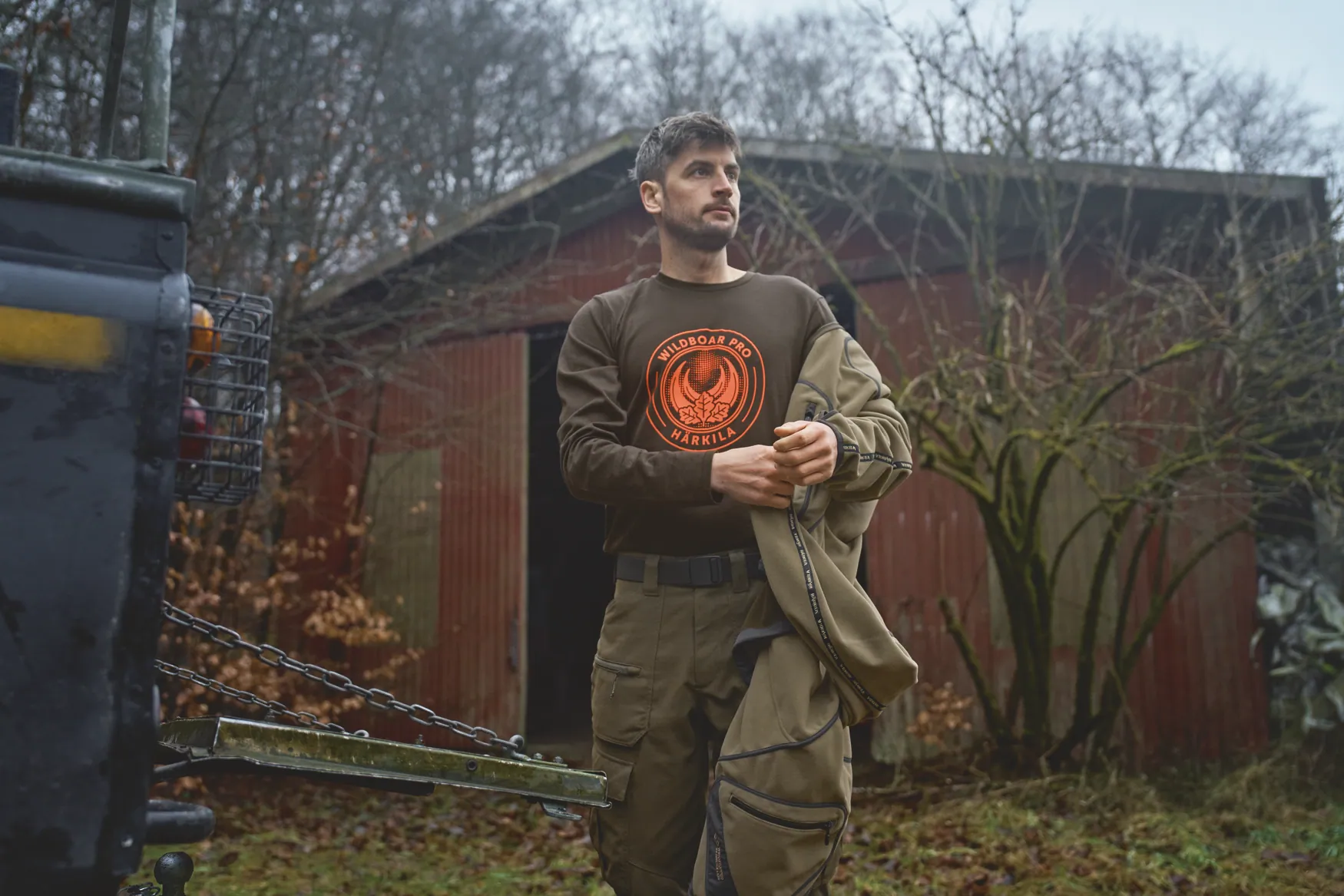 Harkila majca Game L/S boja braon,vel.XL – Harkila – Lovački Džemperi/Duksevi/Majice – slika 7