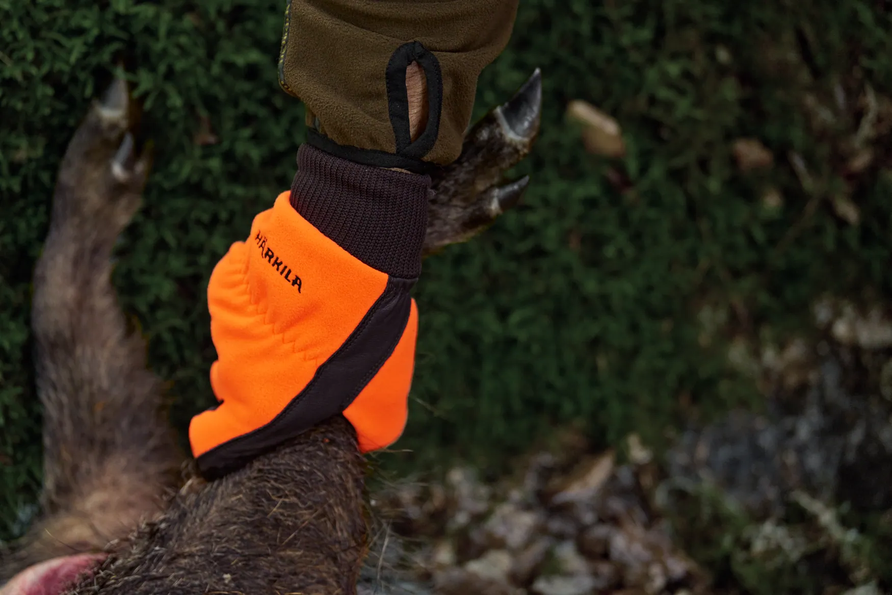 Harkila rukavice Wildboar Pro Blaze WSP,boja narandzasta/braon,vel.L – Harkila – Lovački Šal/Kravate/Tregeri/Rukavice – slika 2