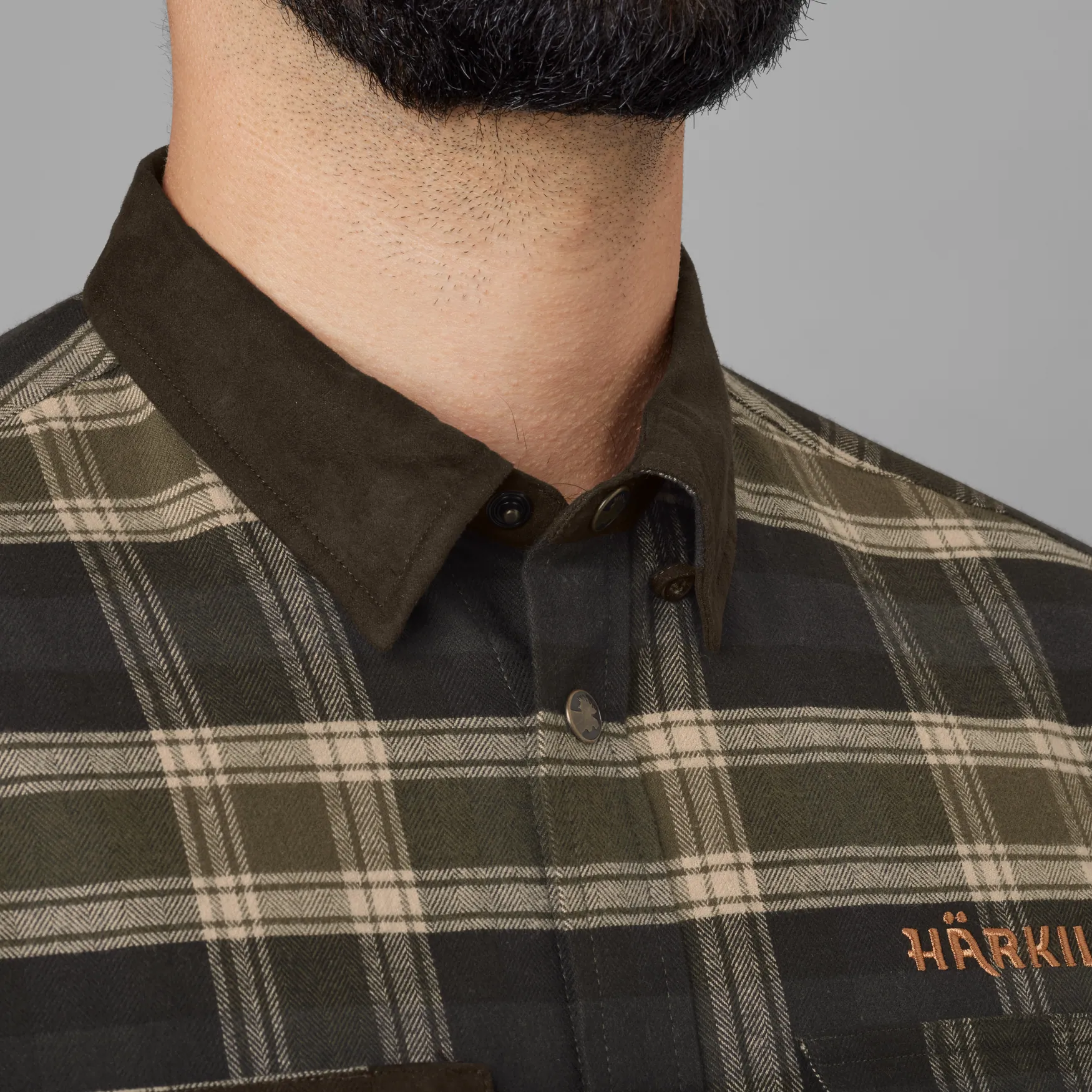 Harkila kosulja Aivak L/S boja braon, vel. 3XL – Harkila – Lovačke Košulje – slika 2
