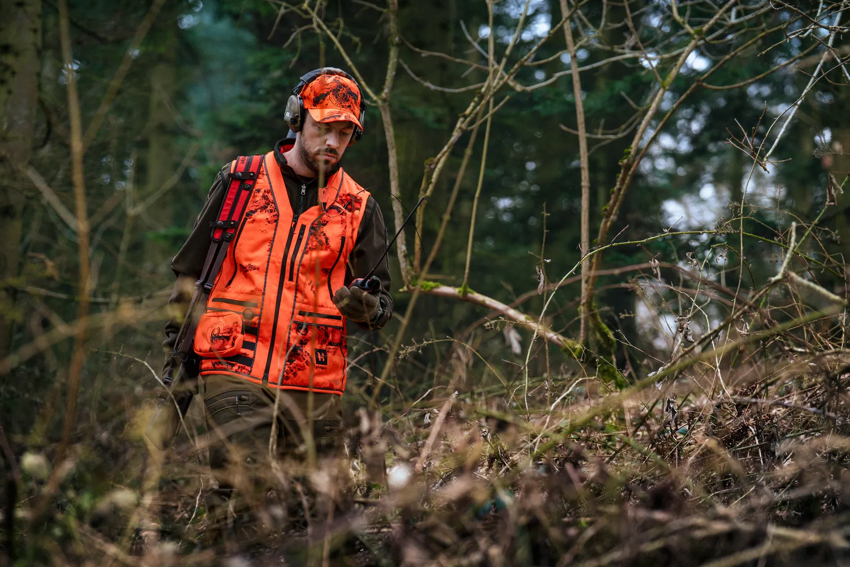 Harkila prsluk Wildboar Pro Blaze camo AXIS MSPCe,boja narandžasta,vel.4XL – Harkila – Lovački Prsluci – slika 9
