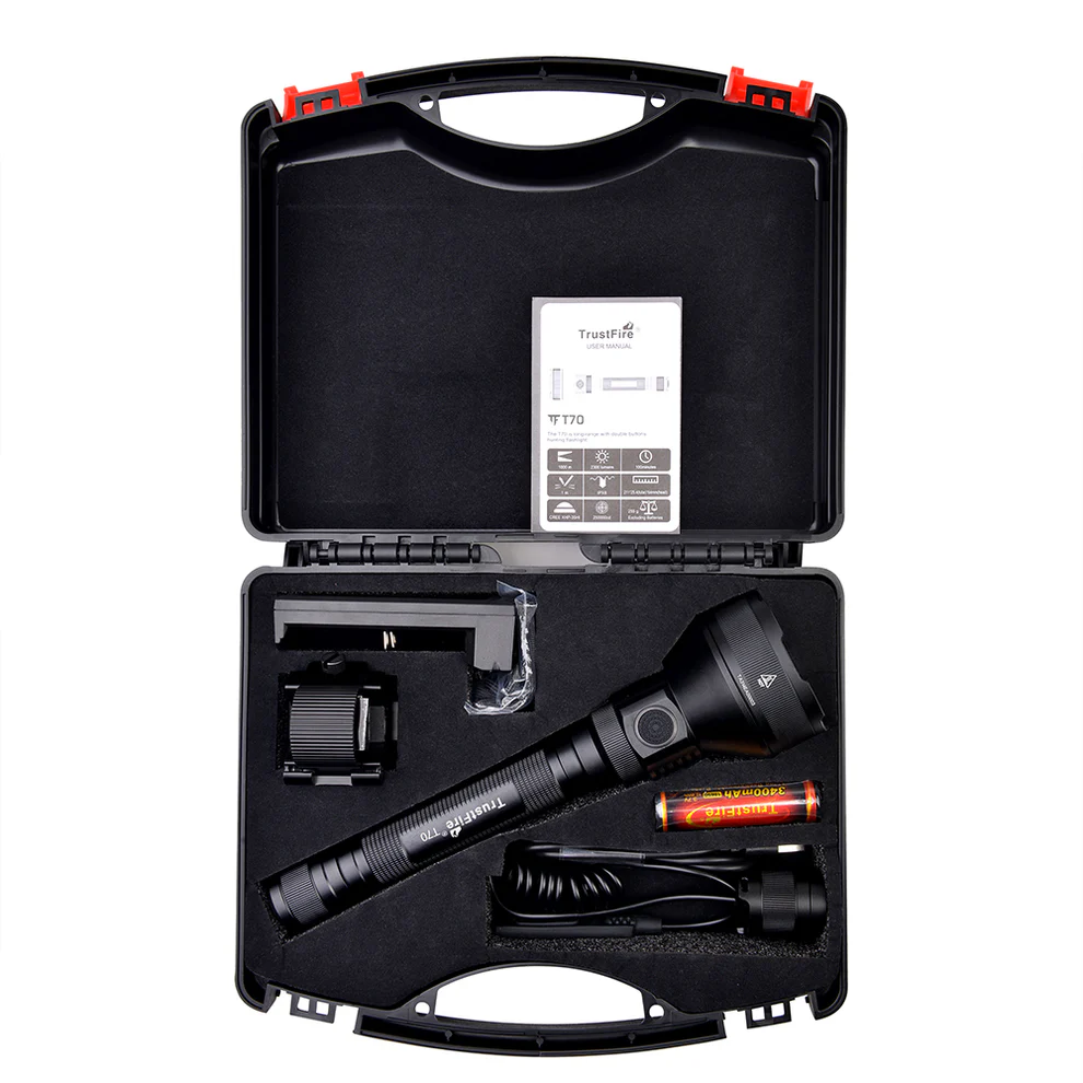 T70 lov.Set lampa – TRUSTFIRE – Lovačke Lampe/Baterije – slika 4