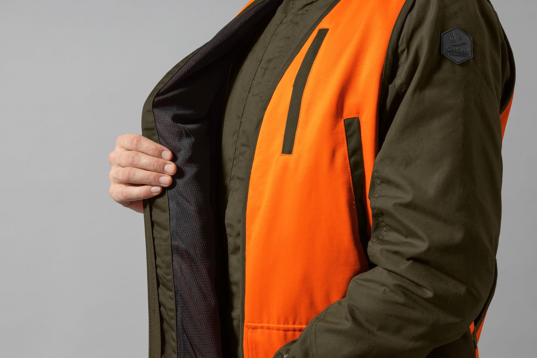 Seeland Travo prsluk Hi-vis, boja narandzasta, vel. L – Seeland – Lovački Prsluci – slika 3
