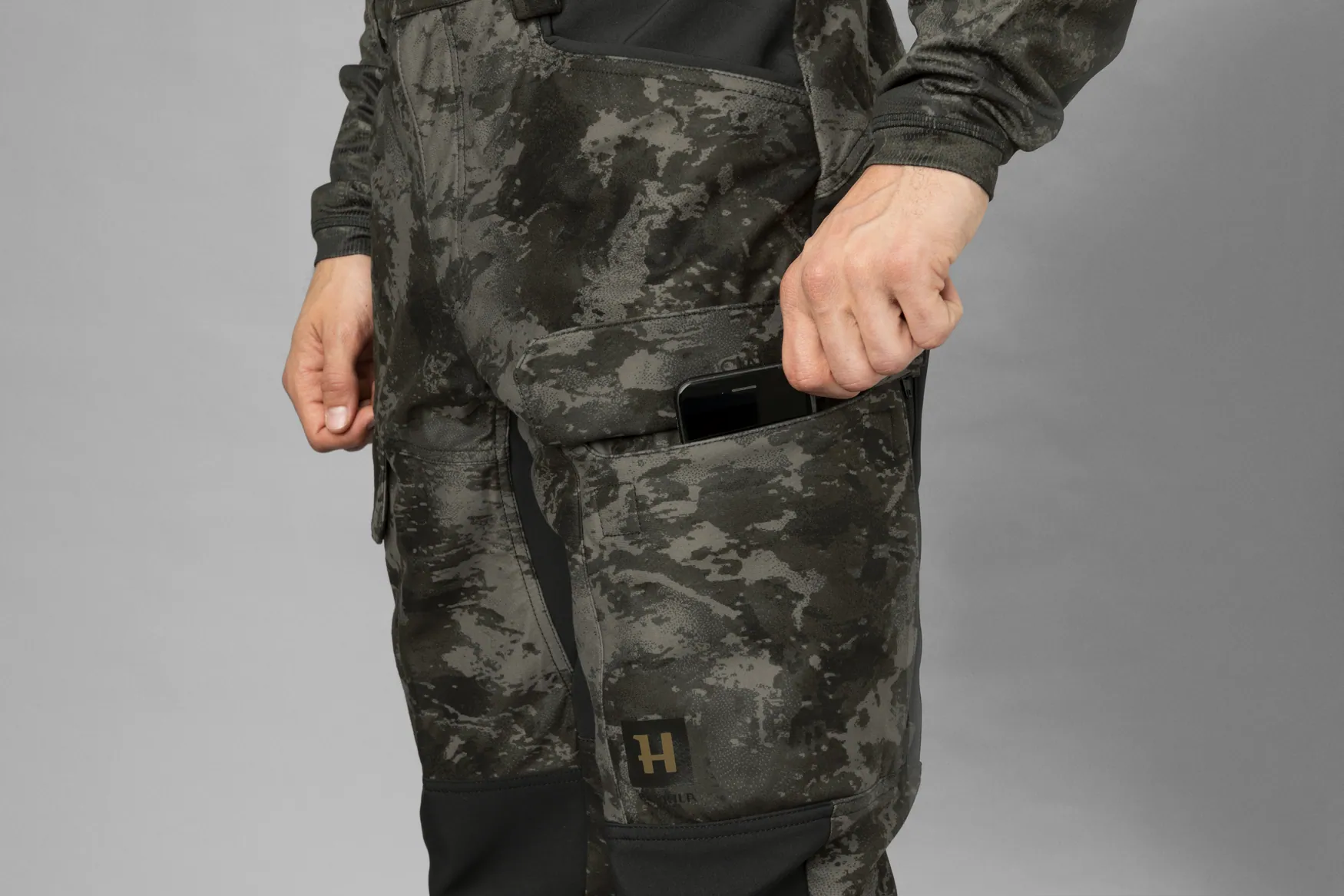 Harkila pantalone Noctyx camo AXIS MSP boja braon/crna, vel.54 – Harkila – Lovačke Pantalone – slika 5