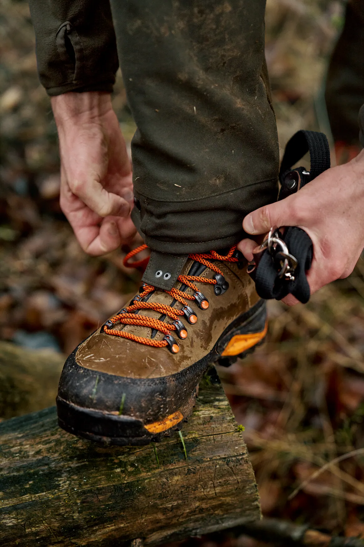 Harkila Saxnas cipele GTX Orange MId Brown vel.45 – Harkila – Lovačke Cipele i Čizme – slika 9