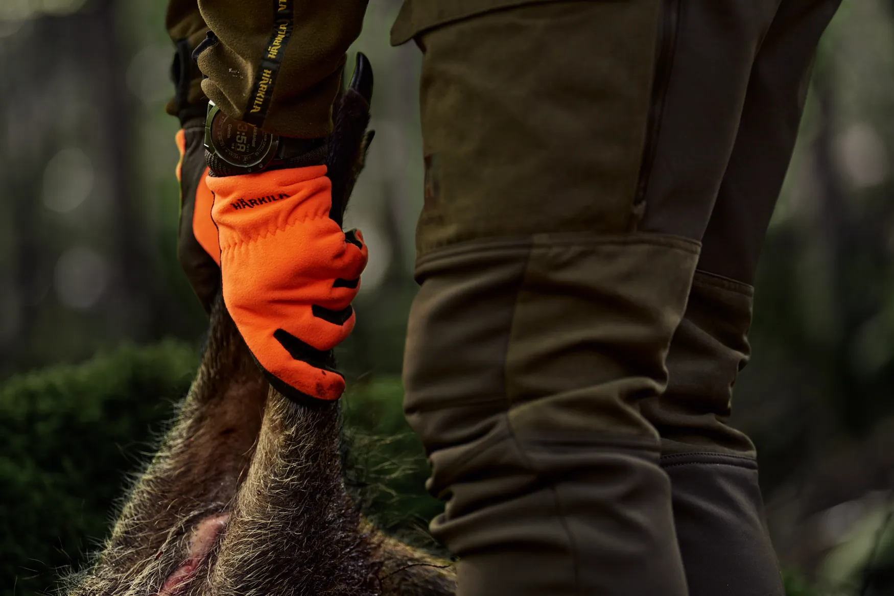 Harkila rukavice Wildboar Pro Blaze WSP,boja narandzasta/braon,vel.L – Harkila – Lovački Šal/Kravate/Tregeri/Rukavice – slika 6