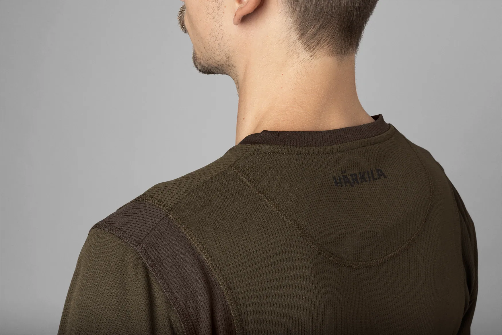 Harkila majica Forest Hunter L/S boja braon/vel.XL – Harkila – Lovački Džemperi/Duksevi/Majice – slika 1