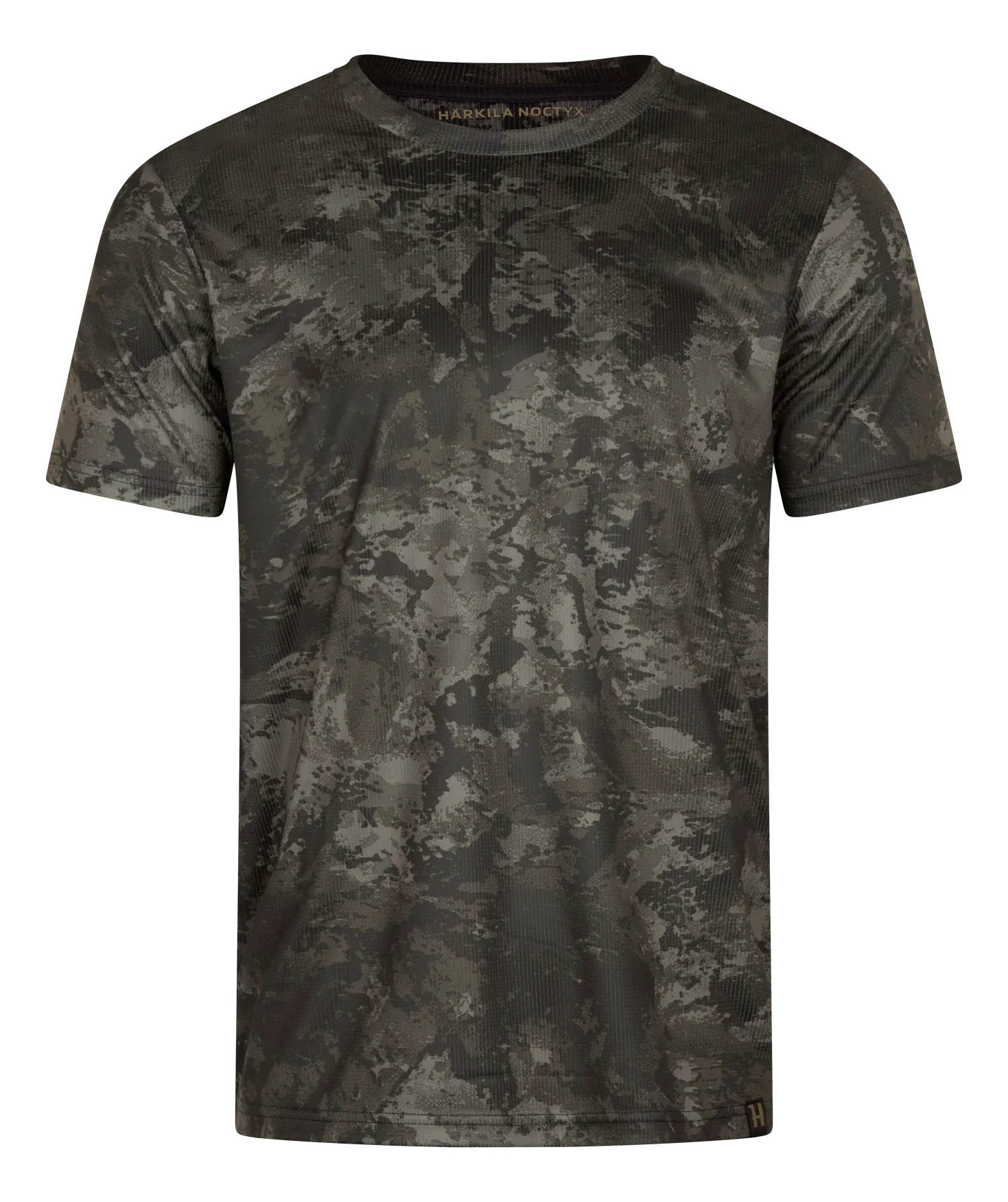 Harkila majca NOCTYX camo S/S AXIS MSP boja crna, vel. XL – Harkila