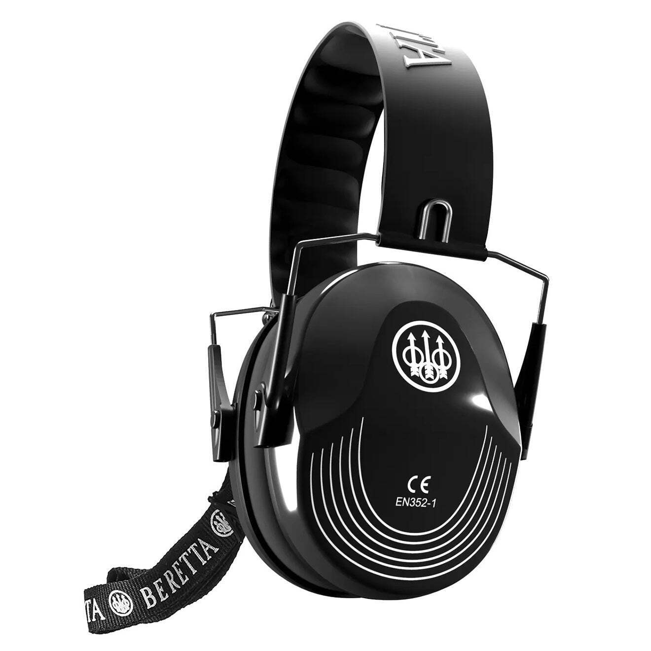 Antifoni Beretta Earmufs Solid Black – Beretta
