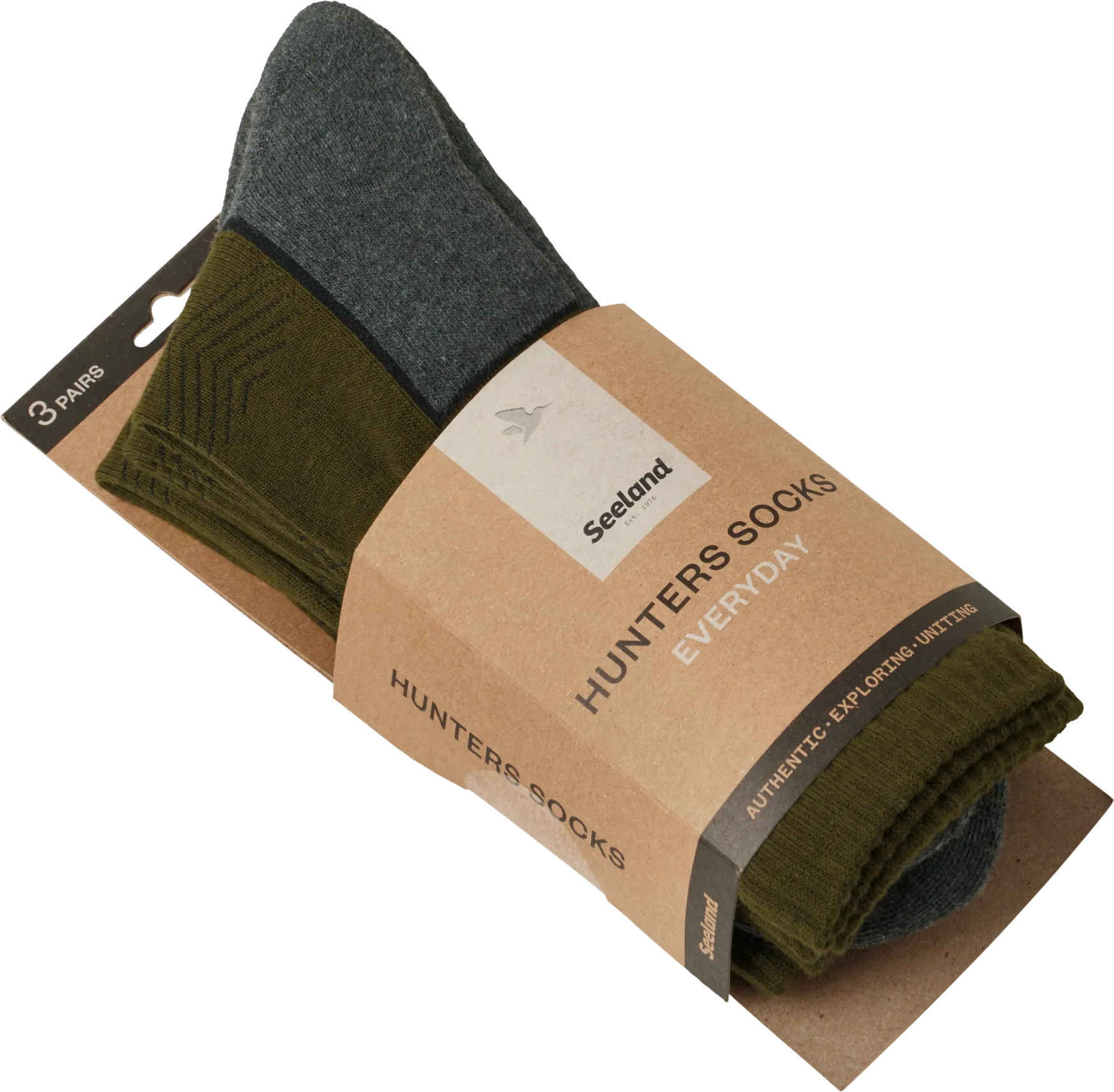 Seeland carape Field 3 para boja pino green/dark grey vel.43-46 – Seeland – Lovački Donji veš i Čarape – slika 4