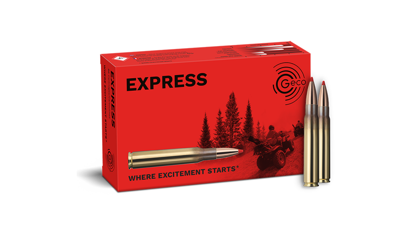 Karabinski metak Geco 9,3x62 Express 16,5g – GECO