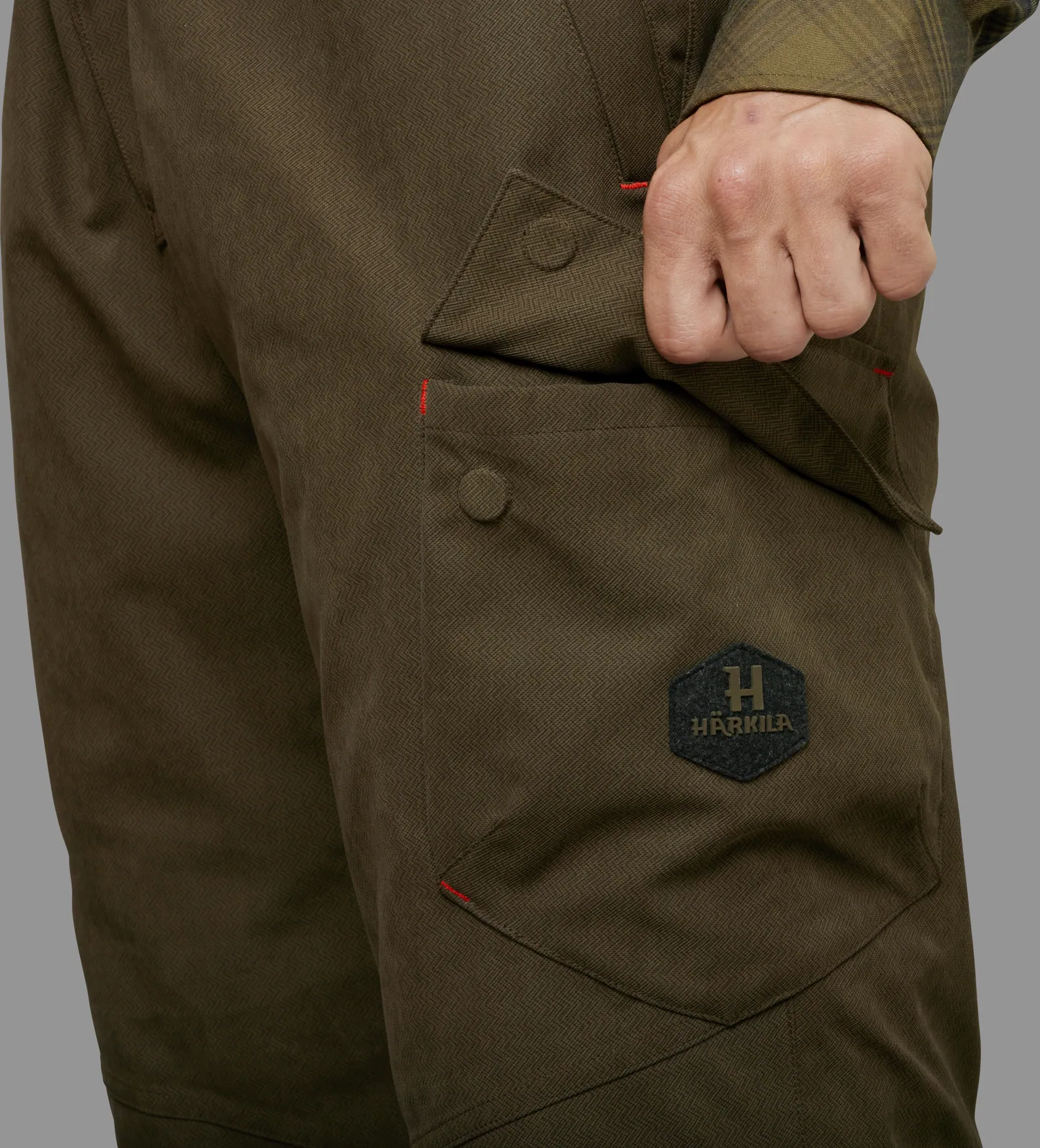 Harkila pantalone Driven Hunt HWS boja Willow green vel. 58 – Harkila – Lovačke Pantalone – slika 4