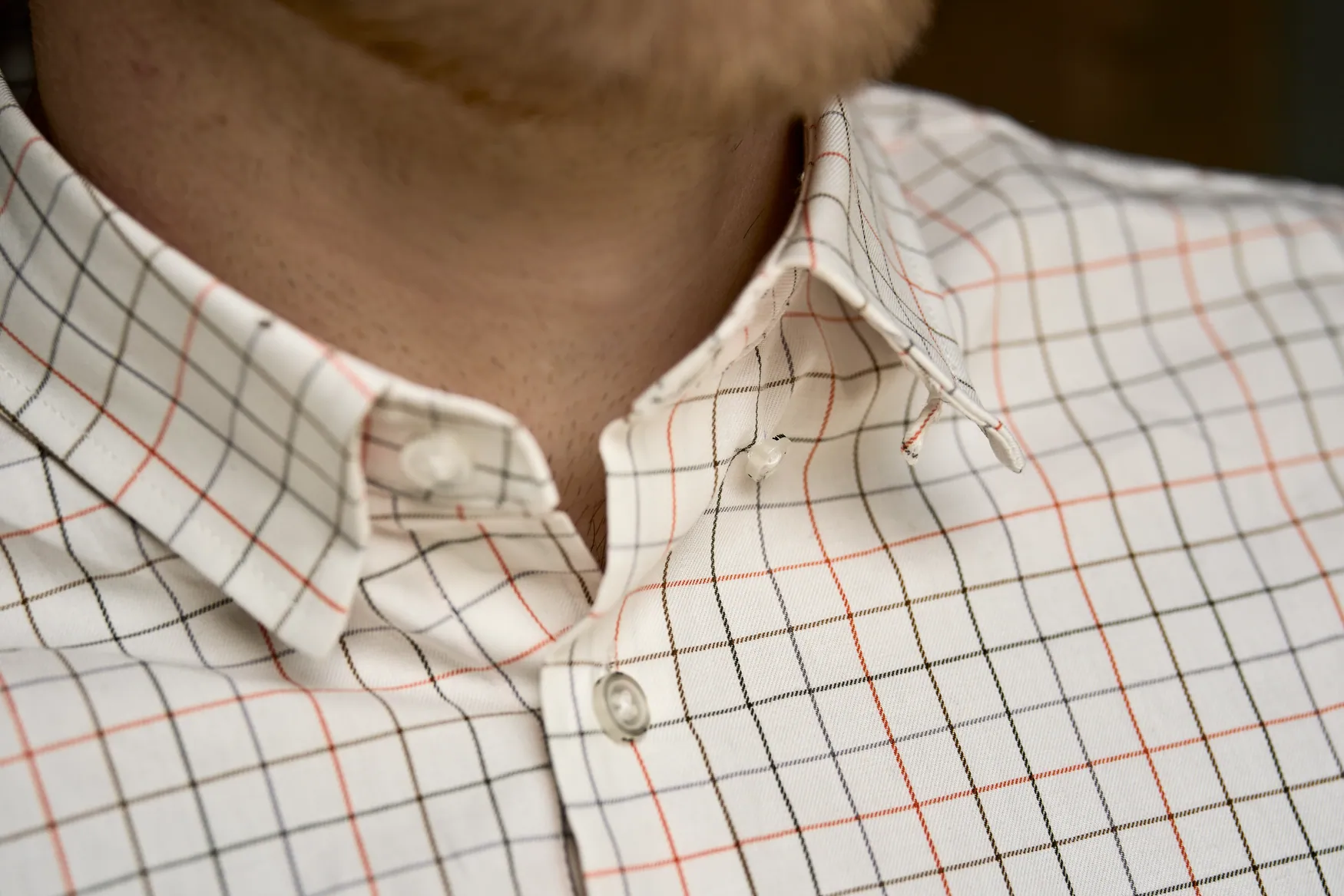 Harkila kosulja Portfield boja Mandarin check,vel. 3XL – Harkila – Lovačke Košulje – slika 1