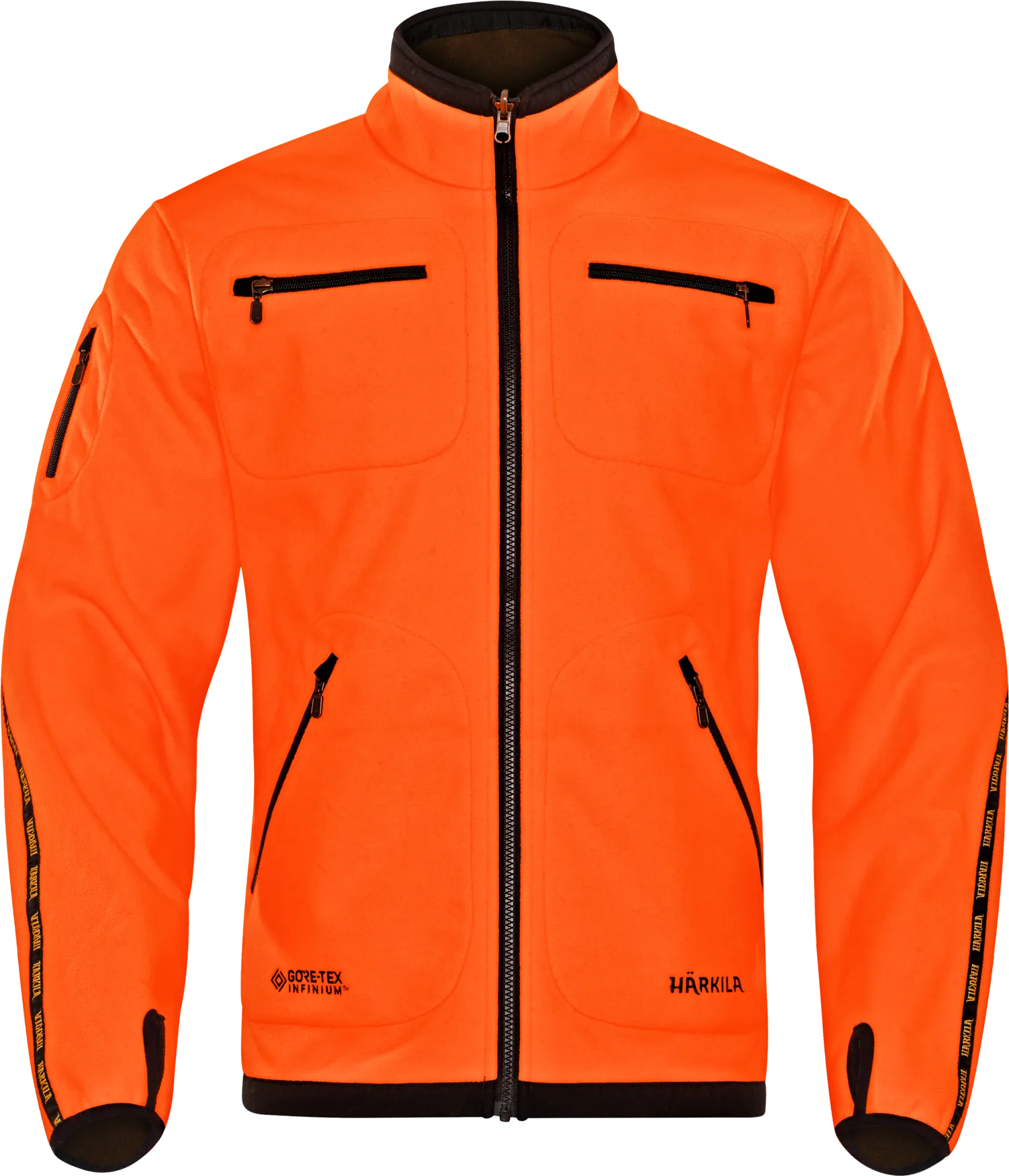 Harkila jakna Kamko Fleece boja braon/narandzasta , vel. 5XL – Harkila – Lovačke Jakne/Kabanice