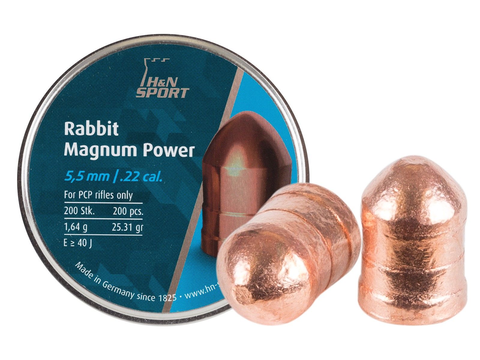 Dijabole HN Rabbit Magnum II 5,5mm 1,64g 1/200 – H&N Sport – Dijabole/Čelične kuglice