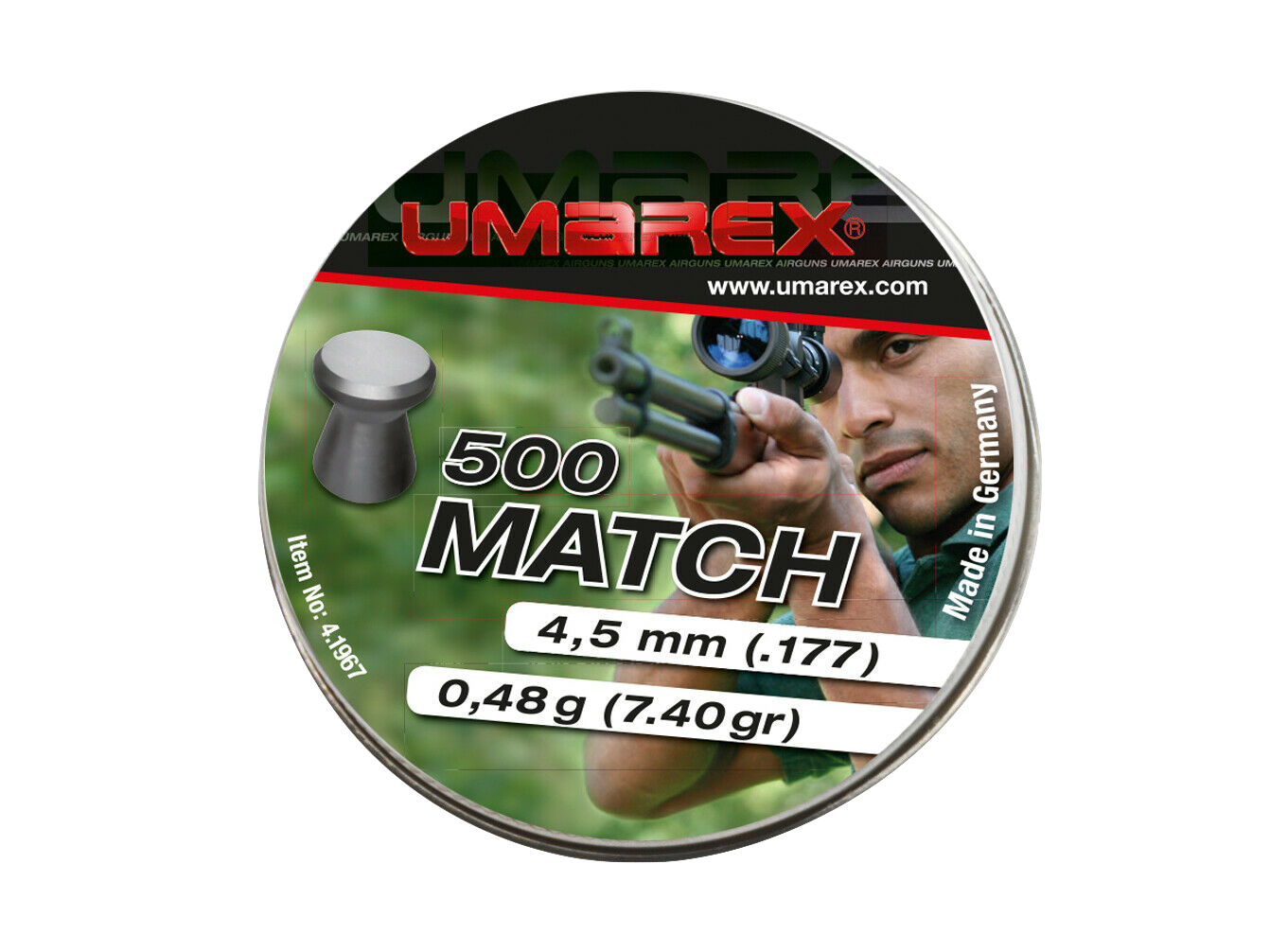 Dijabole Umarex Match Pro cal.4,5mm 1/500 – Umarex