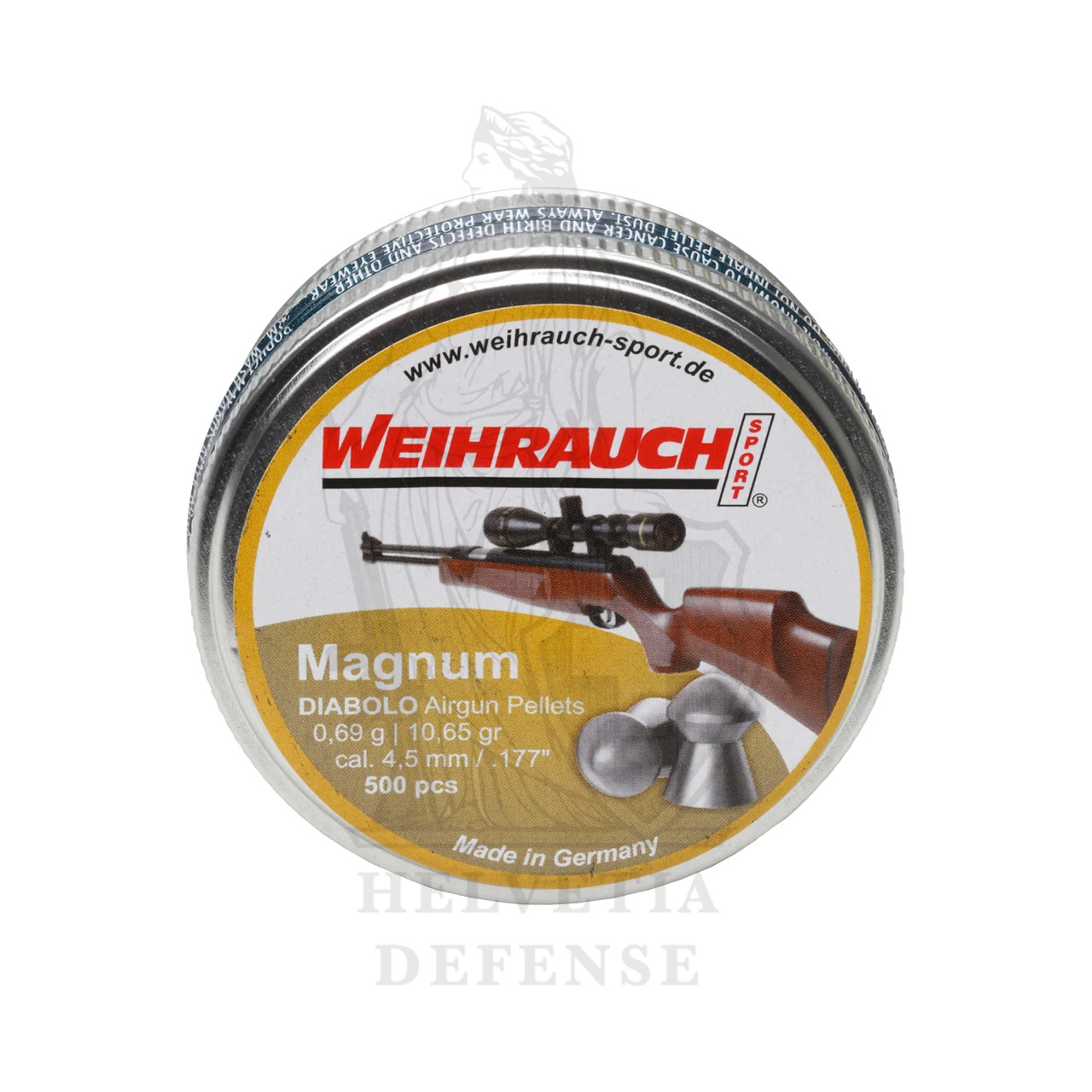 Dijabole Magnum cal.4,5mm 1/400 – Weihrauch – Dijabole/Čelične kuglice