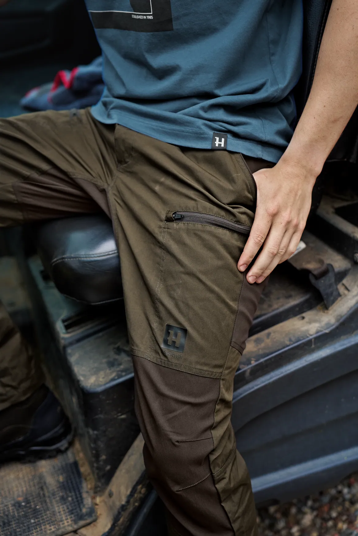 Harkila pantalone Fjell boja Shadow brown vel.54 – Harkila – Lovačke Pantalone – slika 4