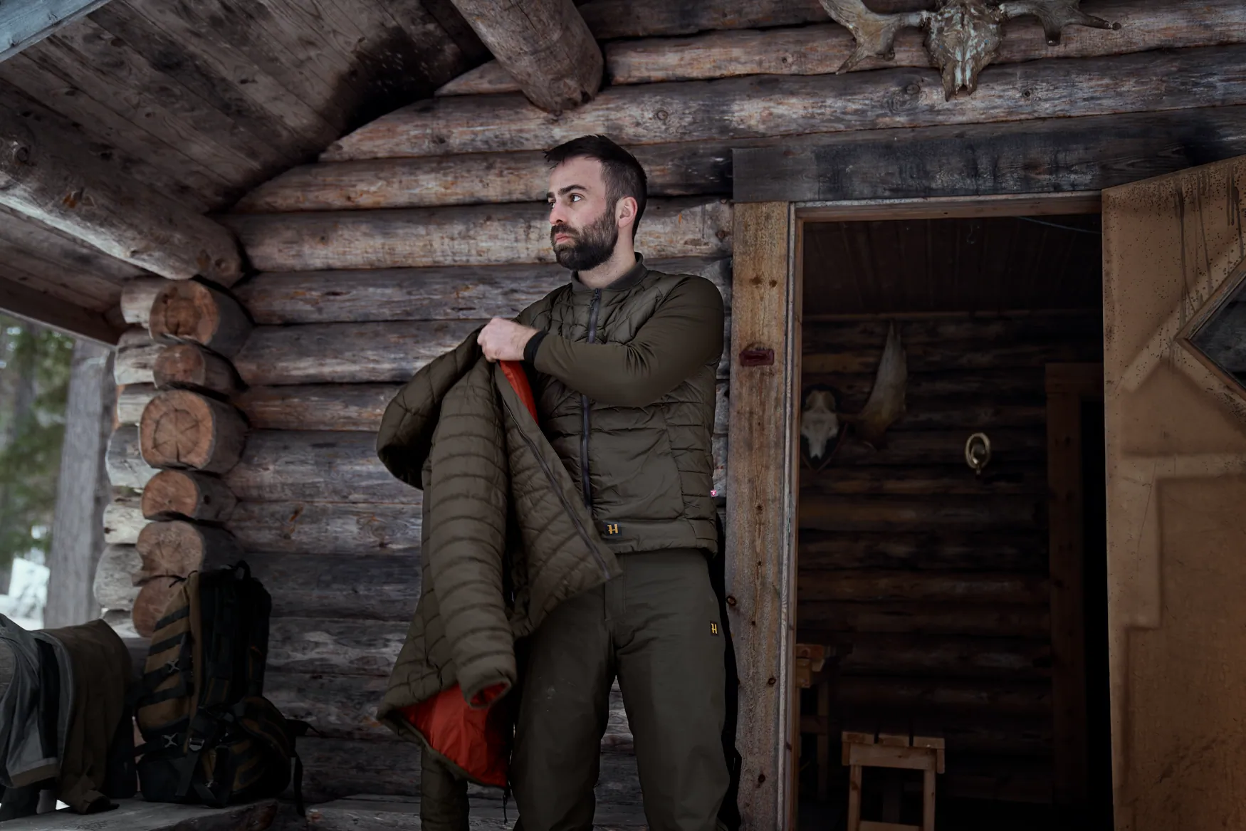 Harkila prsluk Logmar Insulated boja Willow green vel.56 – Harkila – Lovački Prsluci – slika 8