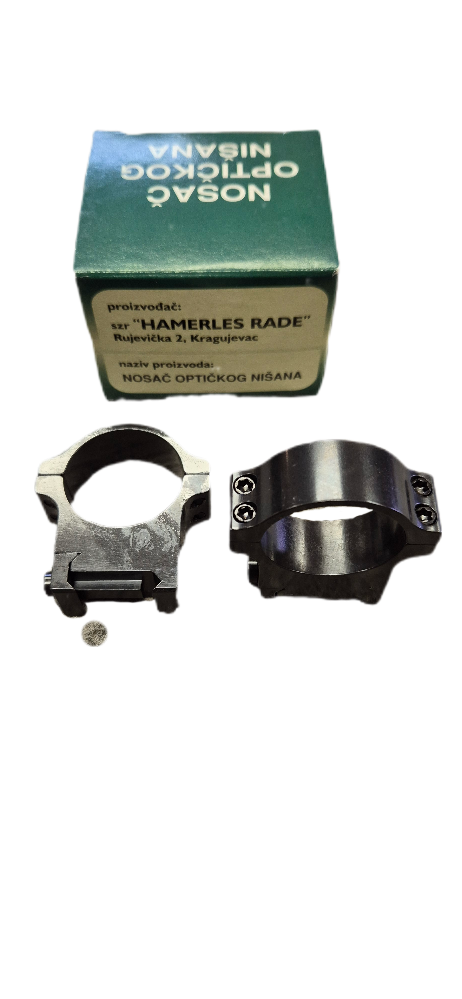 Nosaci Rade Hamerless 25,4mm visoki – Hamerles Rade