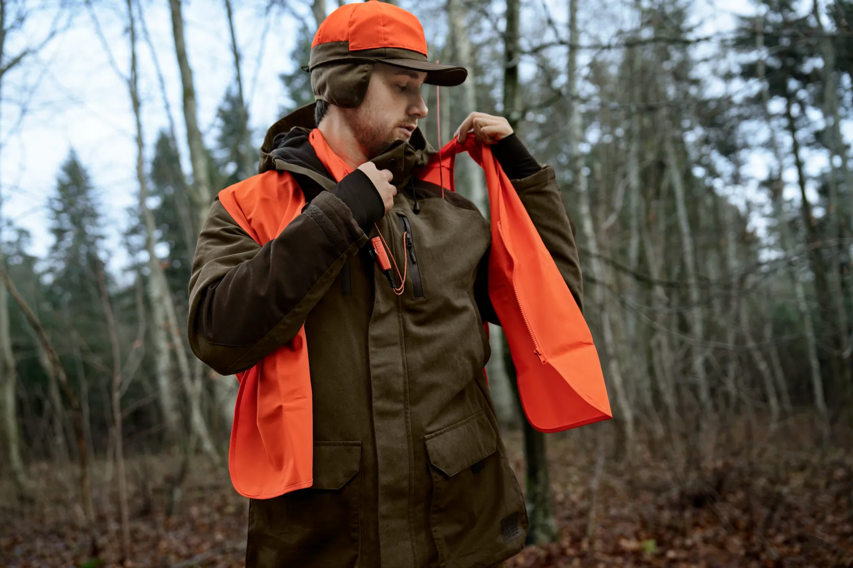 Seeland prsluk Safety Vest boja nazandzasta,vel.XS/S – Seeland – Lovački Prsluci – slika 4