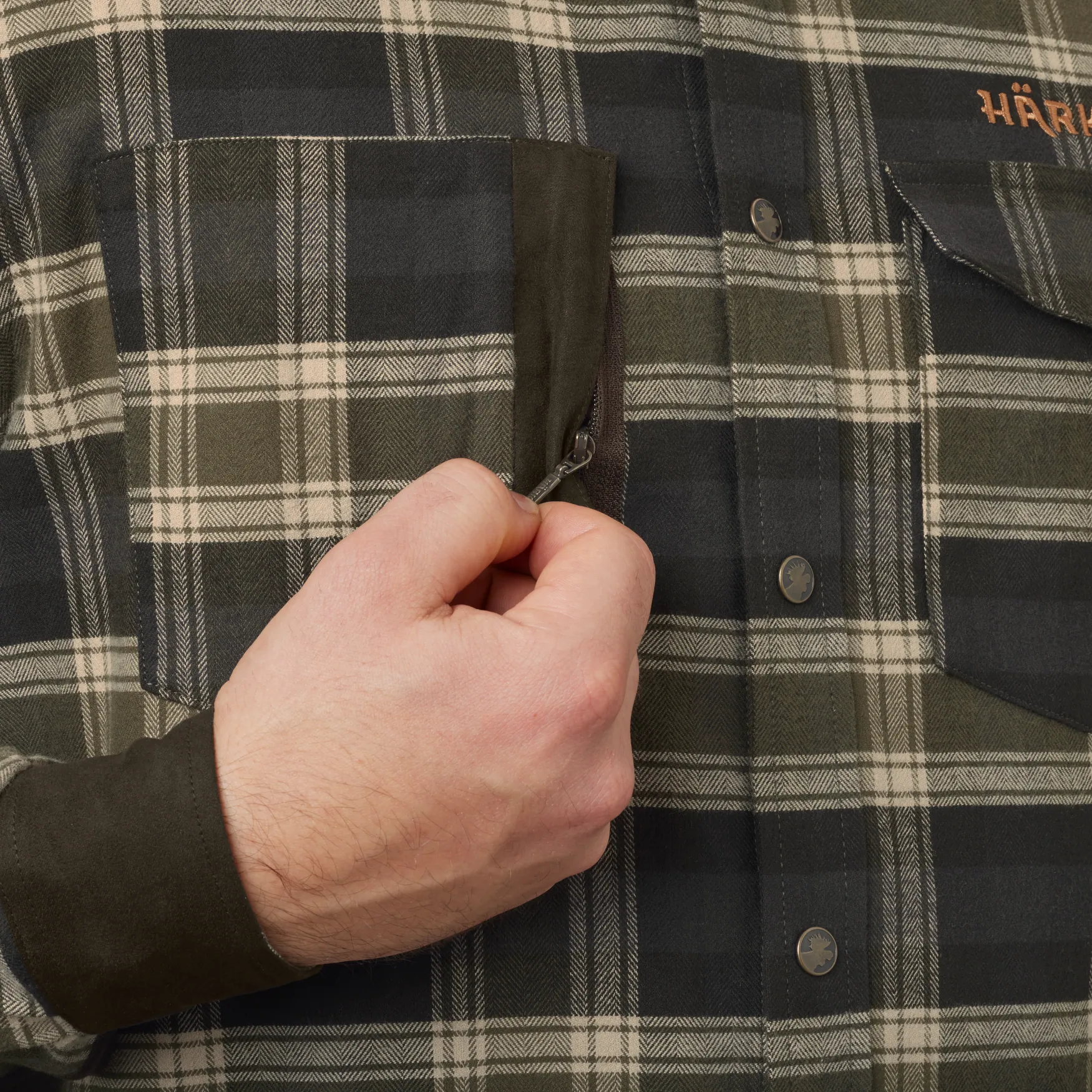 Harkila kosulja Aivak L/S boja braon, vel. 3XL – Harkila – Lovačke Košulje – slika 5