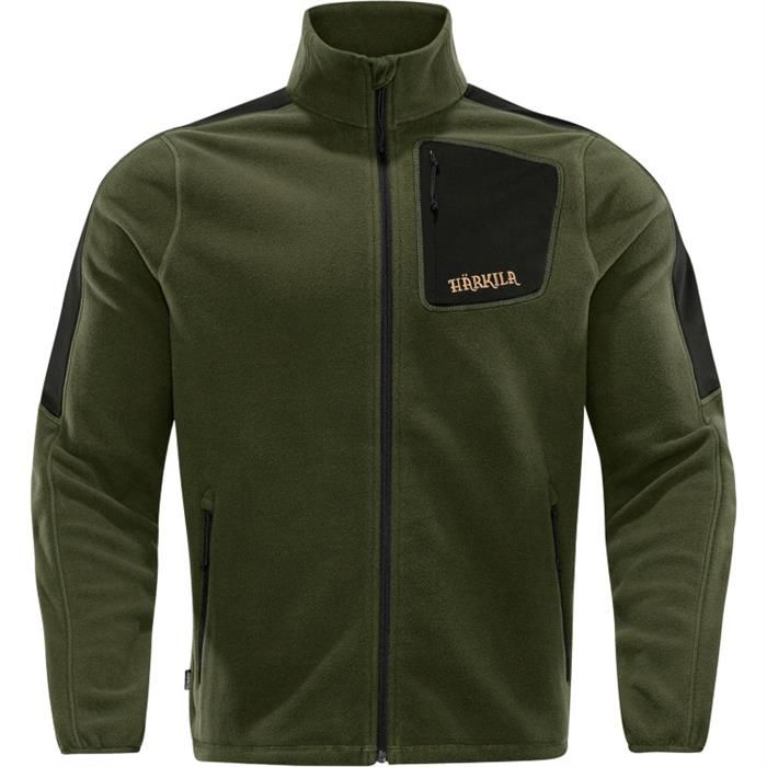 Harkila jakna Venjan fleece boja Duffel green/Black ,vel. 2XL – Harkila