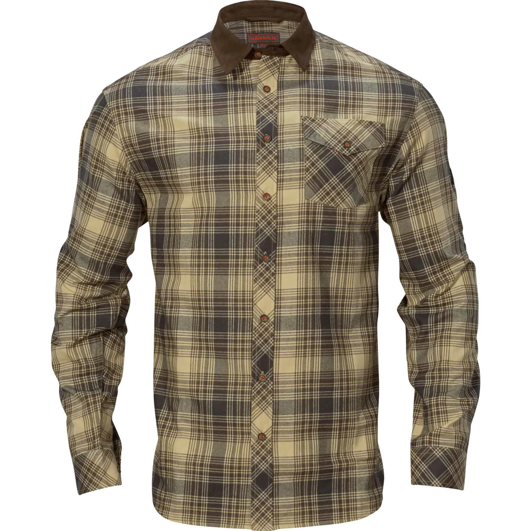Harkila kosulja Driven Hunt flannel boja Light teak, vel. M – Harkila