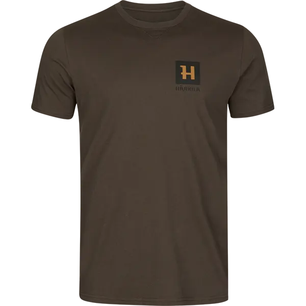 Harkila majca Gorm S/S boja Shadow brown, vel.3XL – Harkila