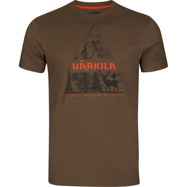 Harkila majca Nature S/S boja Slate black vel.3XL – Harkila – Lovački Džemperi/Duksevi/Majice