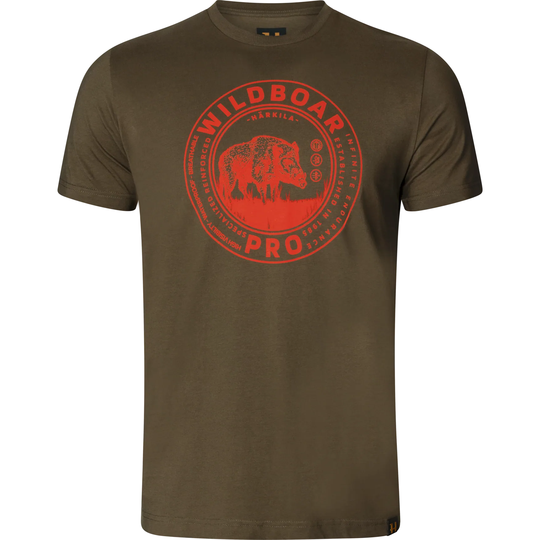 Harkila majca Wildboar S/S boja Willow green ,vel. 3XL – Harkila