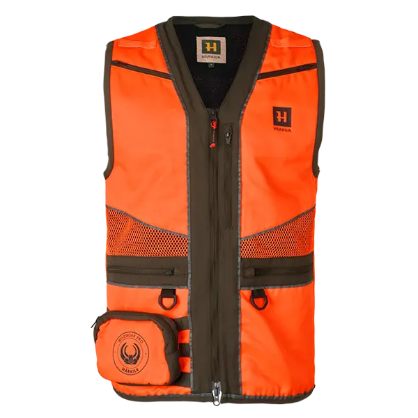 Harkila prsluk Wildboar Pro Blaze boja Orange blaze/brown, vel. 3XL – Harkila