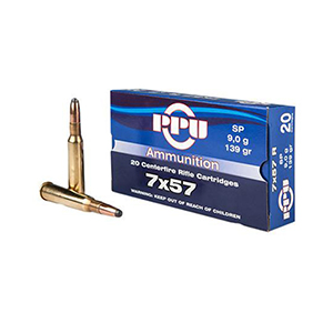 Karabinski metak PPU  7x57 9g/139gr – PPU
