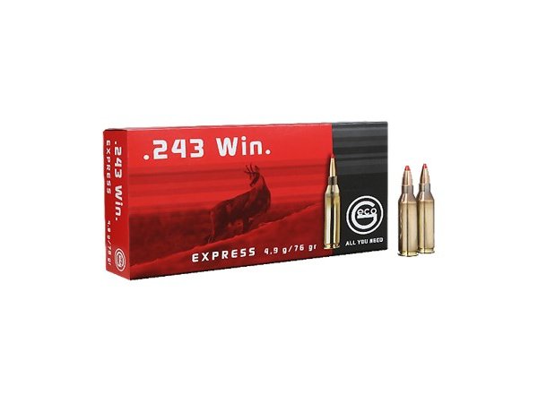 Karabinska municija GECO EXPRESS 243 WIN 4,9gr – GECO