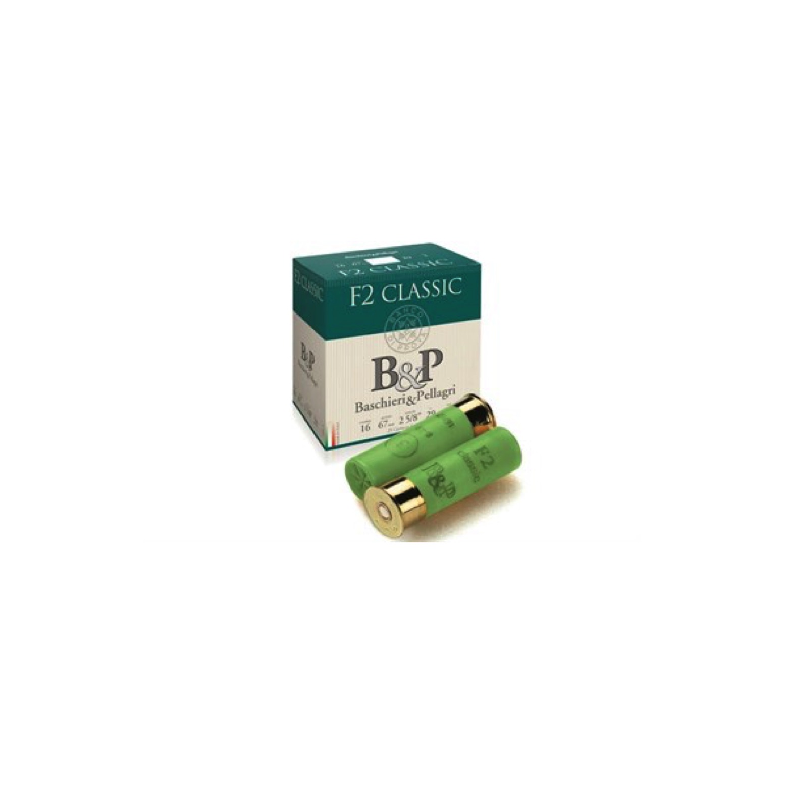Lovački metak B&P F2 Classic 16/70 29g 4 (3,1mm) – Baschieri & Pellagri