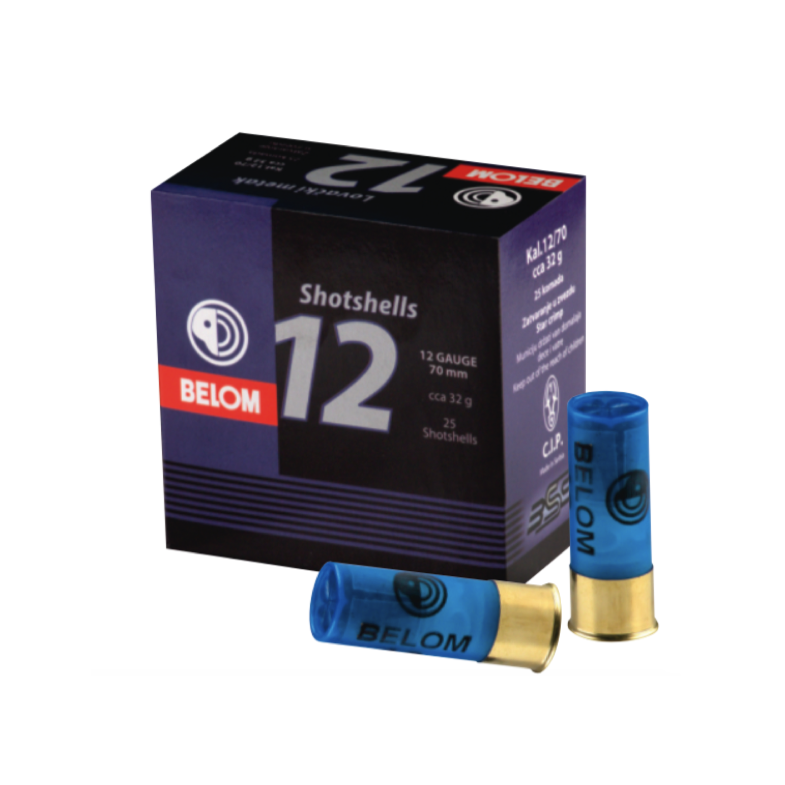 Lovački metak Belom 12/70  32gr sač.12 (2,5mm) – BELOM