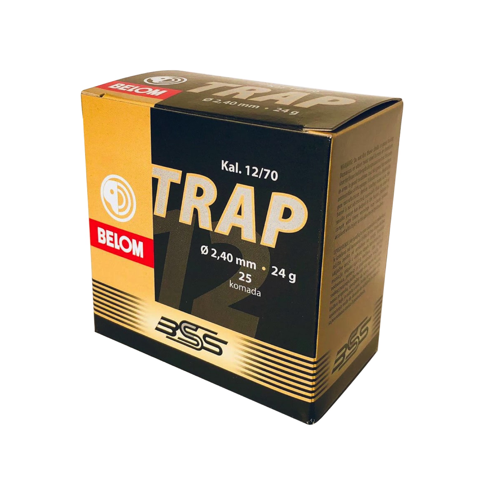 Lovački metak Belom Trap 12/70 24g 2,4mm – BELOM