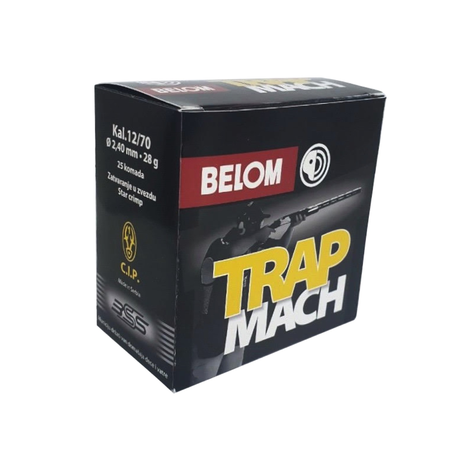 Lovački metak Belom Trap Mach 12/70 24g 2,4mm – BELOM