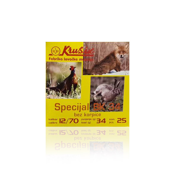 Lovački metak BK 12/70 34g 10 (3,0mm) – KRUŠIK