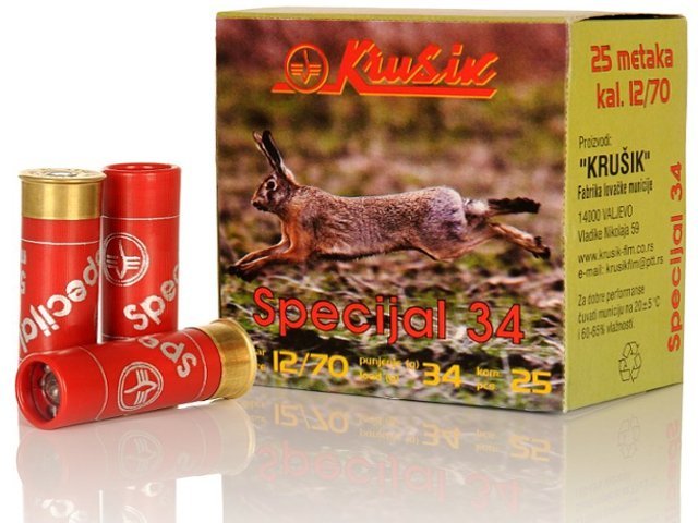 Lovački metak cal.12/70 34g 8(3,5)-1/25-1050,00 – KRUŠIK